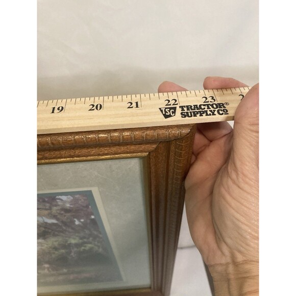 Vintage Lee K Parkinson Framed Matted Print “Country Living” Grandmacore Cottage - Picture 8 of 10